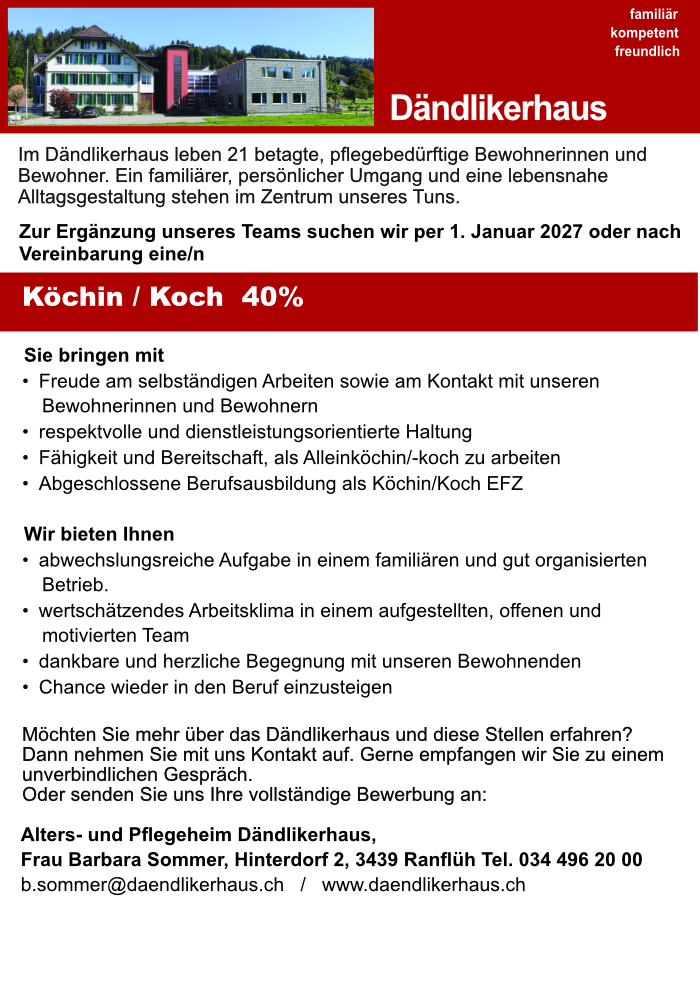 INSER MA Küche Oktober 2026